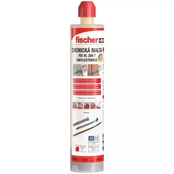 Chemische Mörtel FIS VL 300 T, 300 ml, Fischer